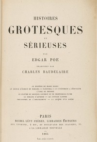 Cover of Histoires grotesques et sérieuses