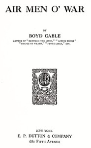 Cover of Air Men o' War
