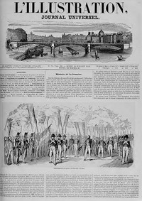 Cover of L'Illustration, No. 0073, 18 Juillet 1844