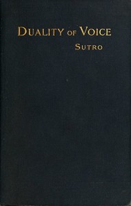 Cover of Duality of Voice