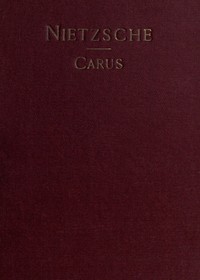 Cover of Nietzsche and Other Exponents of Individualism