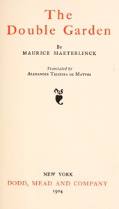 Cover of The Double Garden