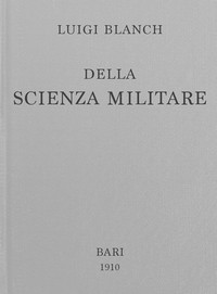 Cover of Della scienza militare
