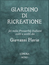 Cover of Giardino di Ricreatione