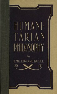 Cover of Humanitarian Philosophy, 4th Edition
