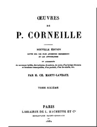 Cover of Œuvres de P. Corneille, Tome 06