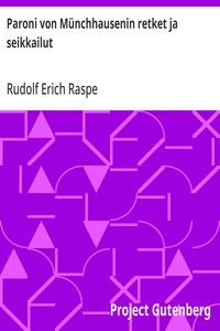 Cover of Paroni von Münchhausenin retket ja seikkailut