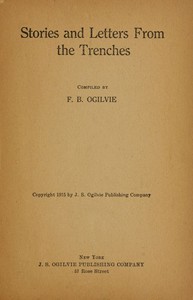Cover of Stories and Letters from the Trenches