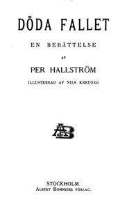 Cover of Döda fallet: En berättelse
