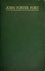 Cover of John Porter Fort: A Memorial, and Personal Reminiscences