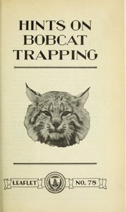 Cover of Hints on Bobcat Trapping