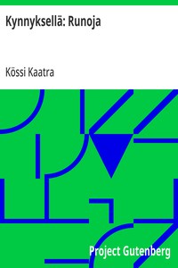 Cover of Kynnyksellä: Runoja