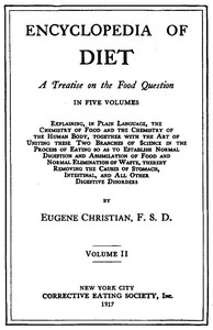 Cover of Encyclopedia of Diet: A Treatise on the Food Question, Vol. 2