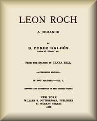 Cover of Leon Roch: A Romance, vol. 1 (of 2)