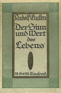 Cover of Der Sinn und Wert des Lebens