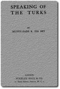 Cover of Speaking of the Turks