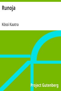 Cover of Runoja