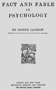 Cover of Fact and Fable in Psychology
