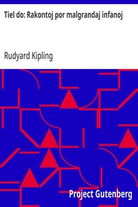 Cover of Tiel do: Rakontoj por malgrandaj infanoj