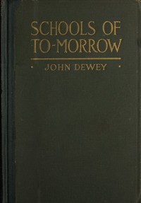 Cover of Schools of to-morrow