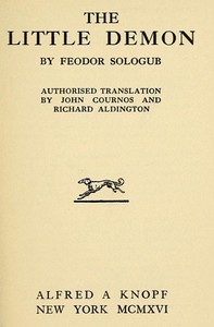 Cover of The Little Demon