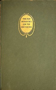 Cover of The Old Humanities and the New Science