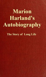 Cover of Marion Harland's Autobiography: The Story of a Long Life