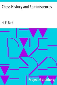 Cover of Chess History and Reminiscences