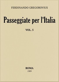Cover of Passeggiate per l'Italia, vol. 5