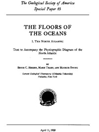 Cover of The Floors of the Ocean: 1. The North Atlantic Text to accompany the physiographic diagram of the North Atlantic