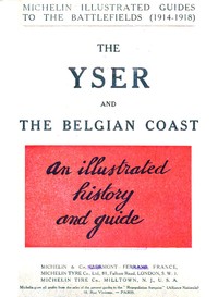Cover of The Yser and the Belgian Coast: An Illustrated History and Guide