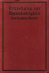 Cover of Erziehung zur Mannhaftigkeit