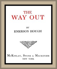 Cover of The Way Out