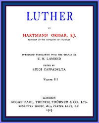 Cover of Luther, vol. 3 of 6