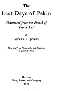 Cover of The Last Days of Pekin