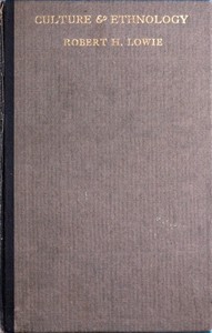 Cover of Culture & Ethnology