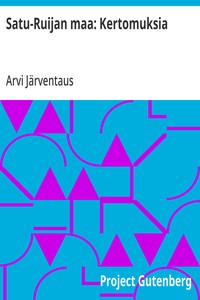 Cover of Satu-Ruijan maa: Kertomuksia