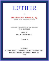 Cover of Luther, vol. 5 of 6