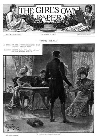 Cover of The Girl's Own Paper, Vol. XX, No. 979, October 1, 1898