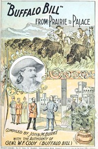 Cover of "Buffalo Bill" from Prairie to Palace: An Authentic History of the Wild West