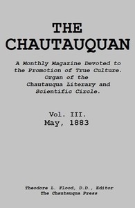 Cover of The Chautauquan, Vol. 03, May 1883