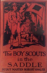 Cover of The Boy Scouts in the Saddle