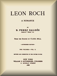 Cover of Leon Roch: A Romance, vol. 2 (of 2)