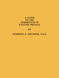 Cover of A Guide to the Exhibition of English Medals