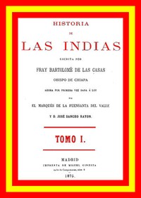 Cover of Historia de las Indias (vol. 1 de 5)