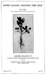 Cover of Sweet Clover: Growing the Crop