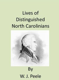 Cover of Lives of Distinguished North Carolinians, with Illustrations and Speeches