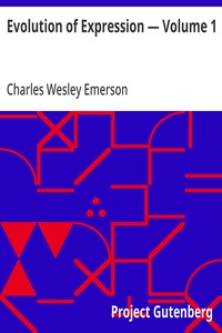 Cover of Evolution of Expression — Volume 1