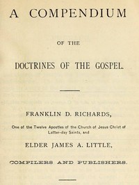 Cover of A Compendium of the Doctrines of the Gospel
