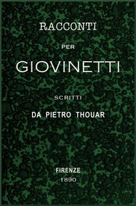 Cover of Racconti per giovinetti